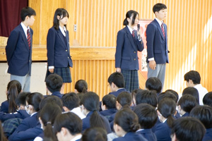委員長からの話。